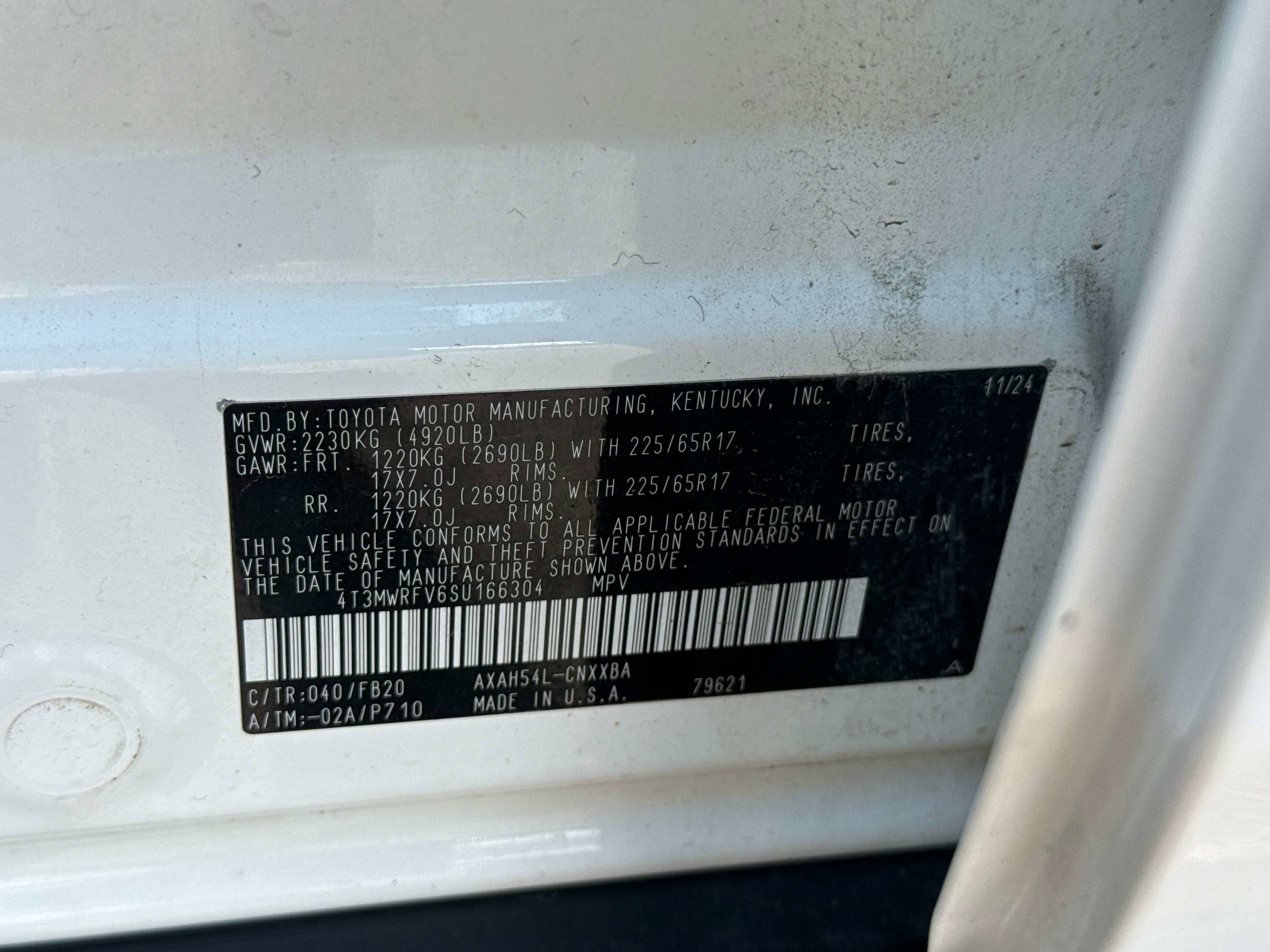 2025 Toyota RAV4 HYBRID Hybrid LE