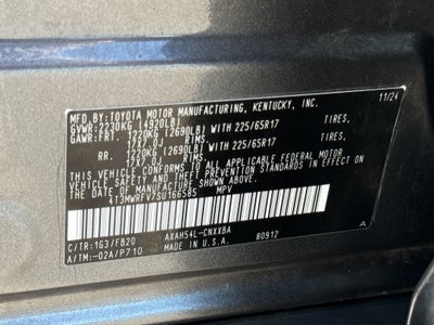 2025 Toyota RAV4 Hybrid Hybrid LE