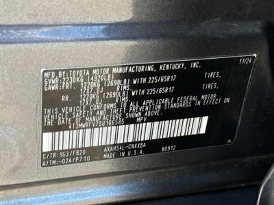 2025 Toyota RAV4 Hybrid Hybrid LE