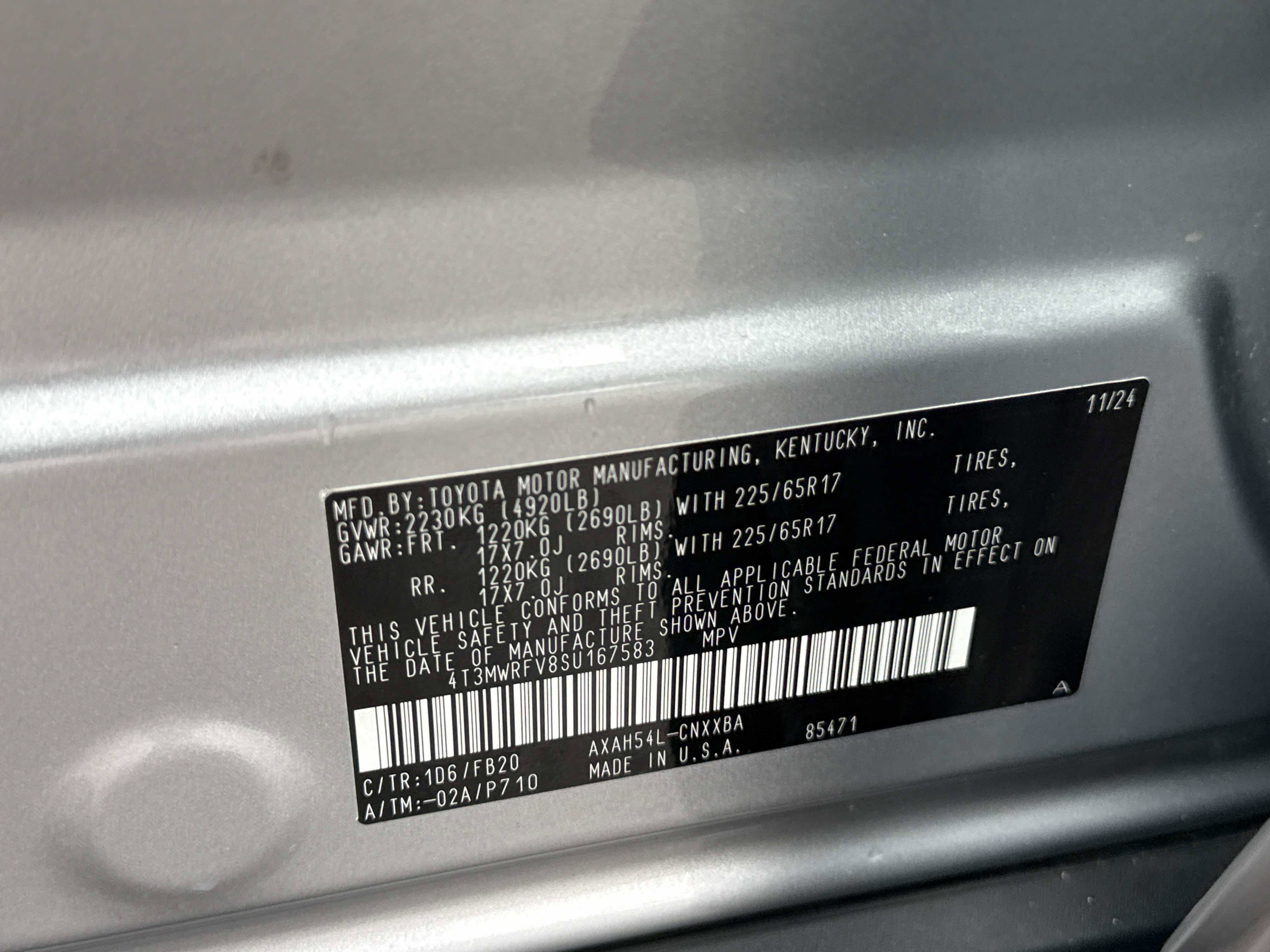 2025 Toyota RAV4 HYBRID Hybrid LE