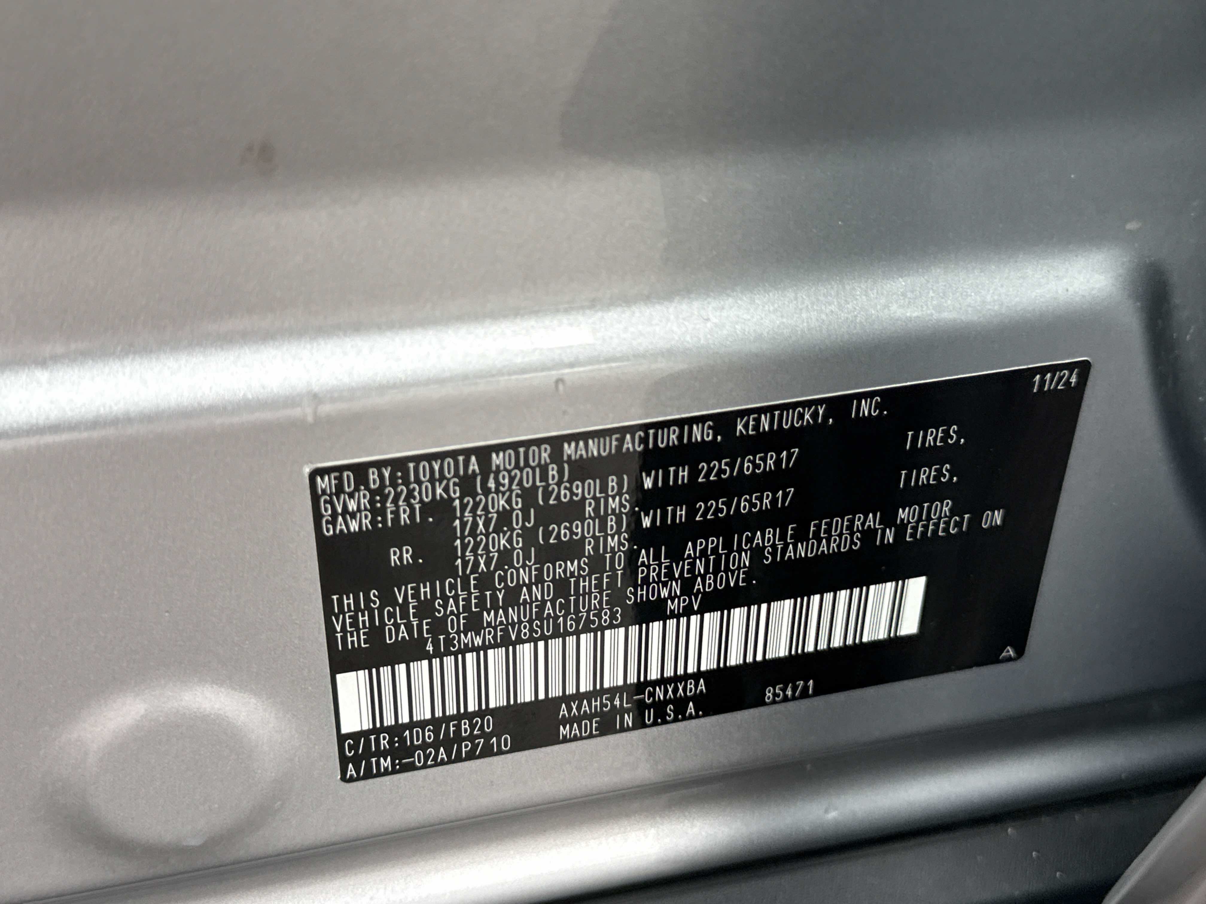 2025 Toyota RAV4 HYBRID Hybrid LE