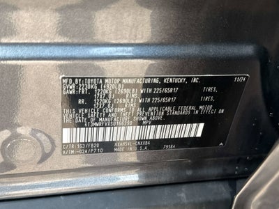 2025 Toyota RAV4 HYBRID Hybrid LE