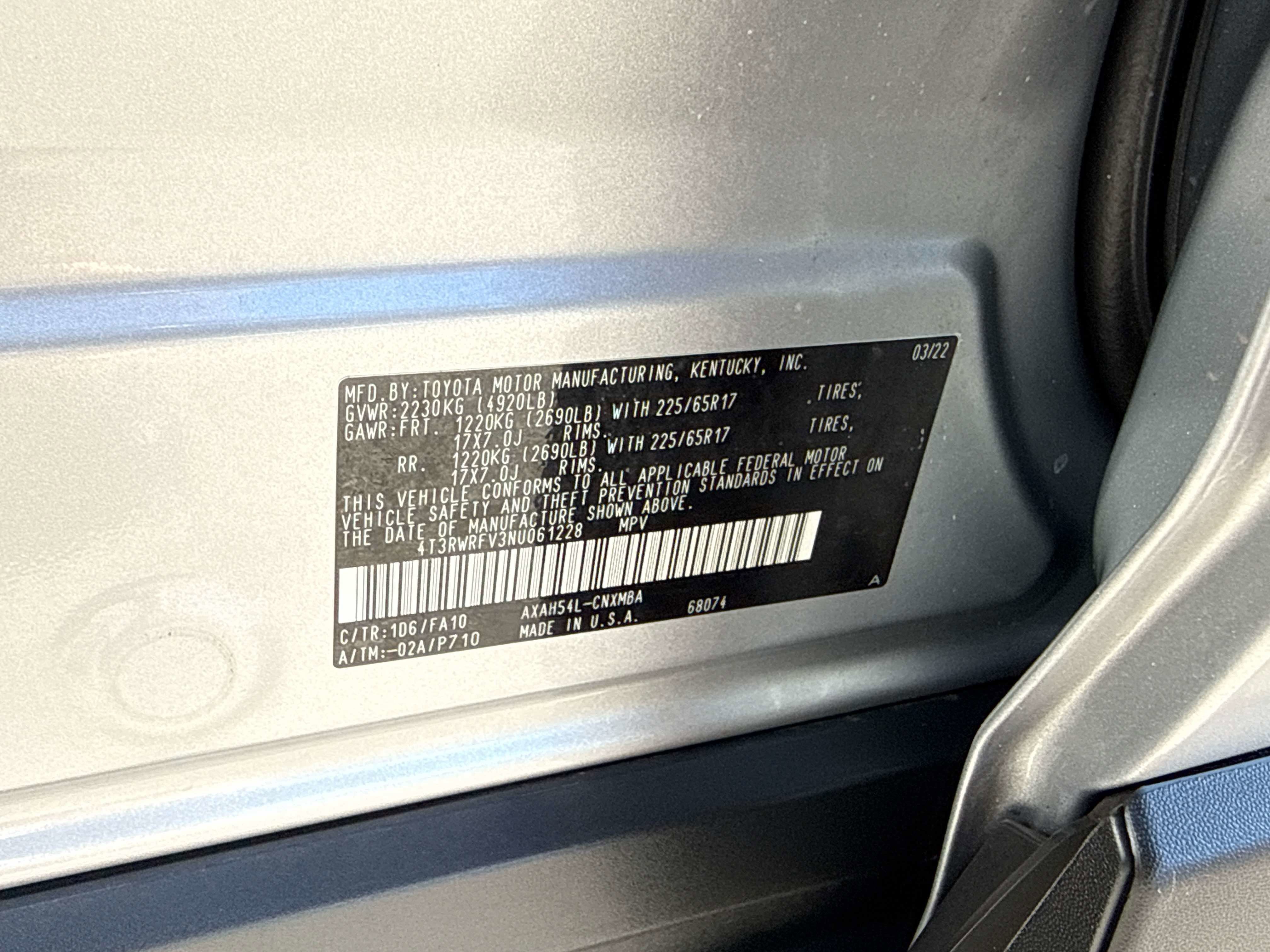 2022 Toyota RAV4 HYBRID Hybrid XLE