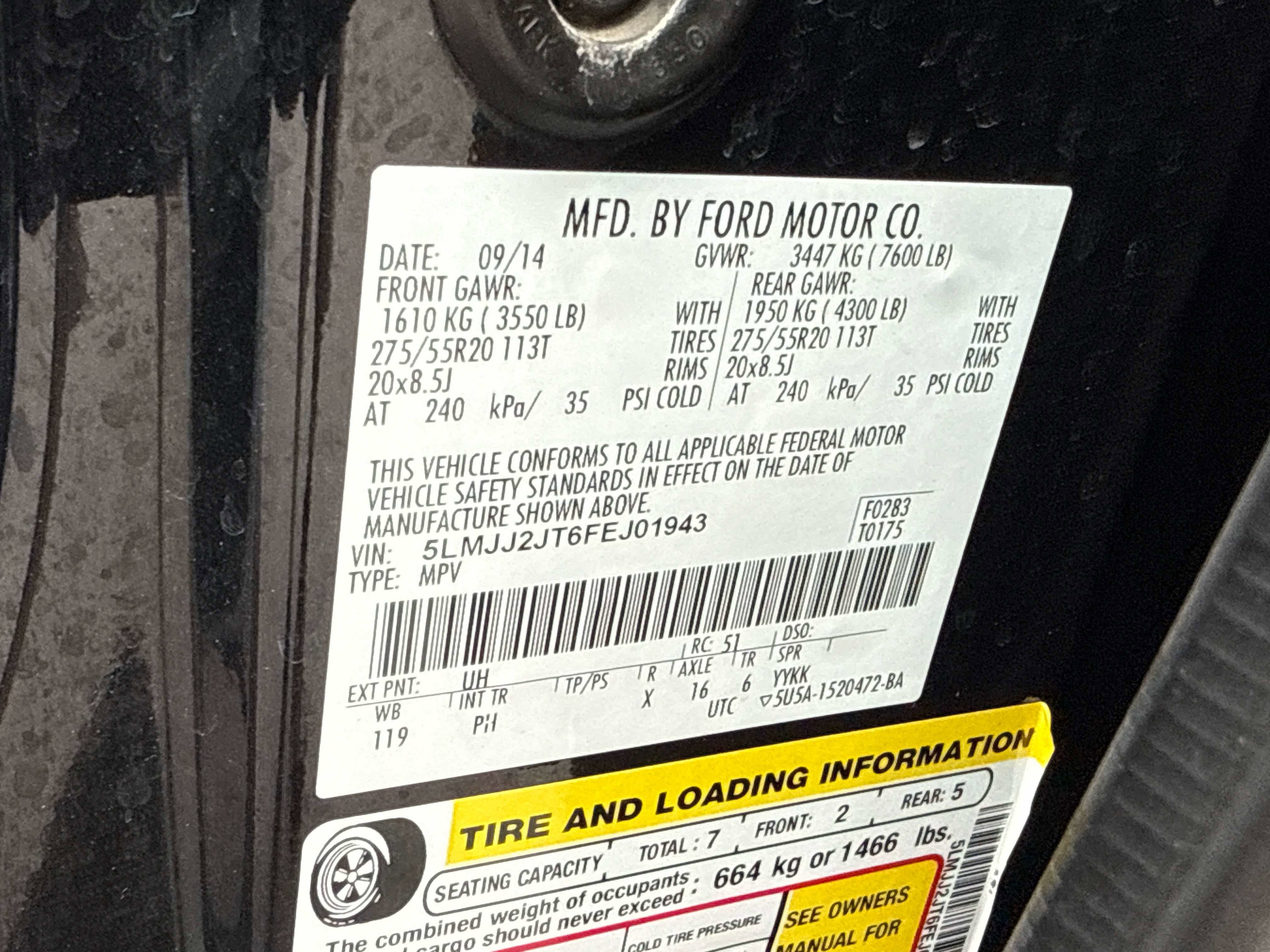 2015 Lincoln Navigator 4WD 4dr