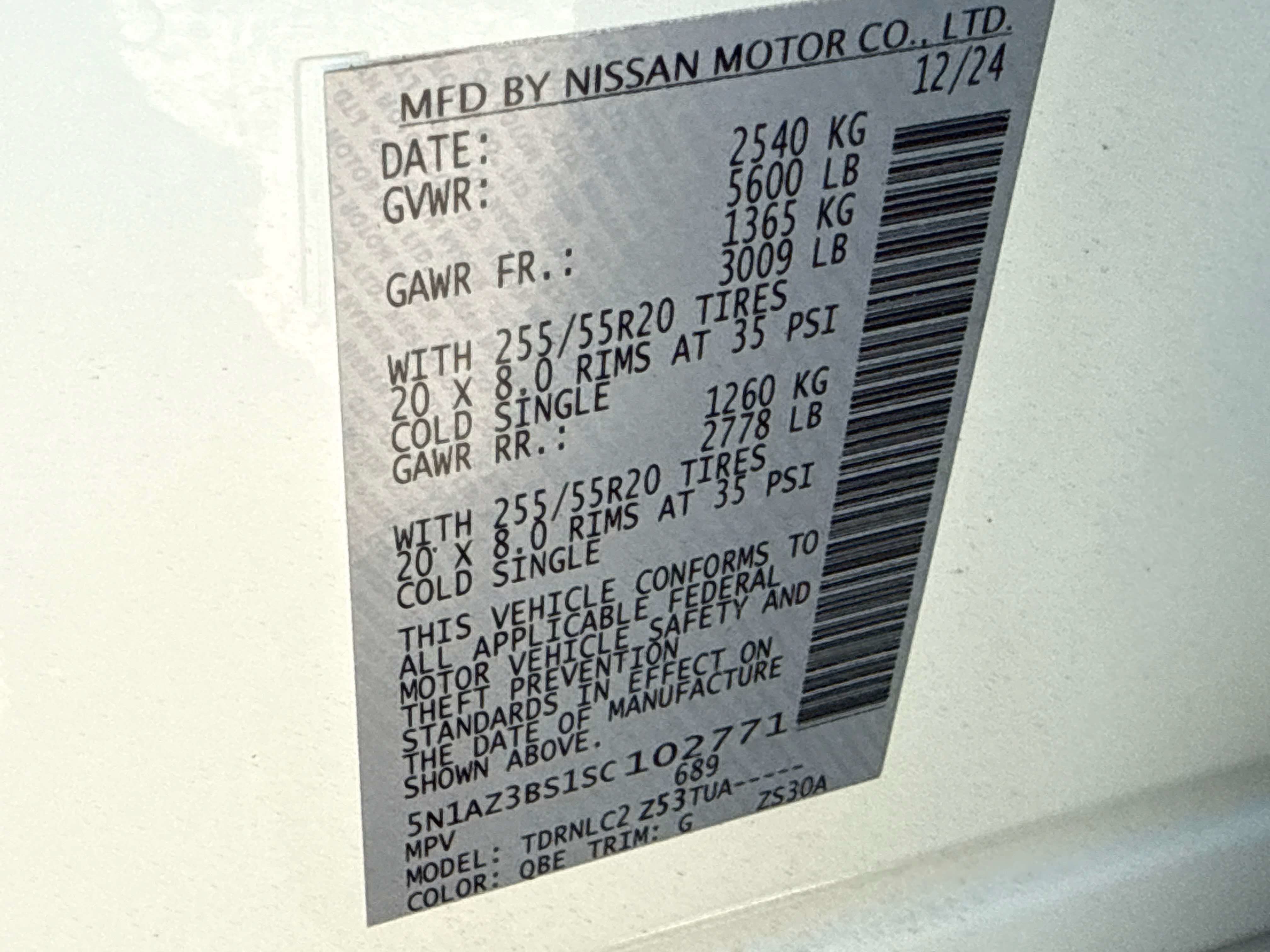 2025 Nissan Murano SV - Photo 27