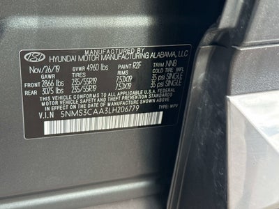 2020 Hyundai Santa Fe SEL