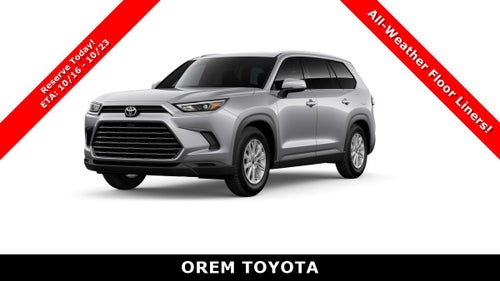 2026 Toyota Grand Highlander XLE