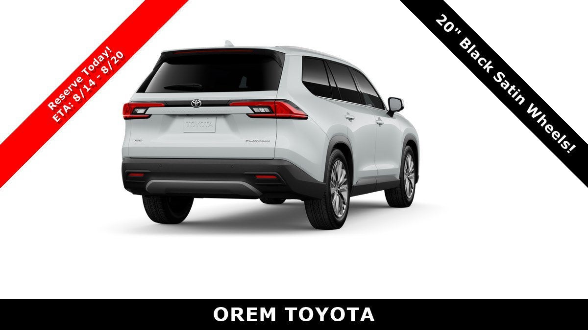 2026 Toyota Grand Highlander Platinum