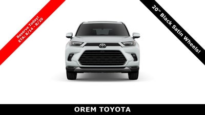 2026 Toyota Grand Highlander Platinum