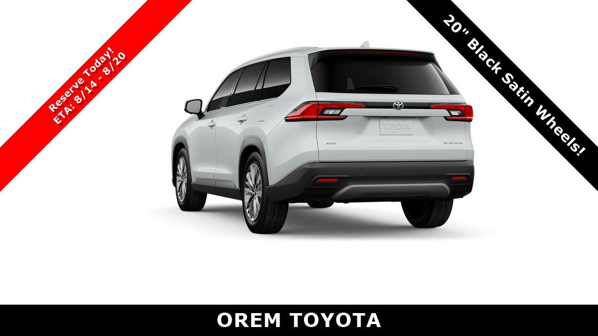 2026 Toyota Grand Highlander Platinum
