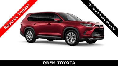 2026 Toyota Grand Highlander Limited