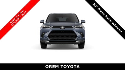 2026 Toyota Grand Highlander Platinum
