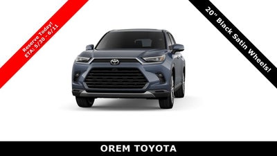 2026 Toyota Grand Highlander Platinum