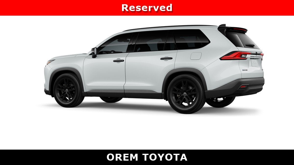 2026 Toyota Grand Highlander Hybrid Nightshade Edition