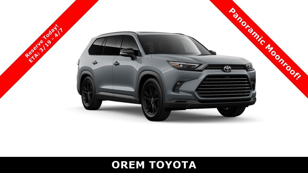 2026 Toyota Grand Highlander Hybrid Hybrid Nightshade