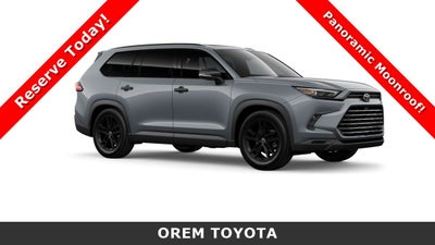 2026 Toyota Grand Highlander Hybrid Hybrid Nightshade
