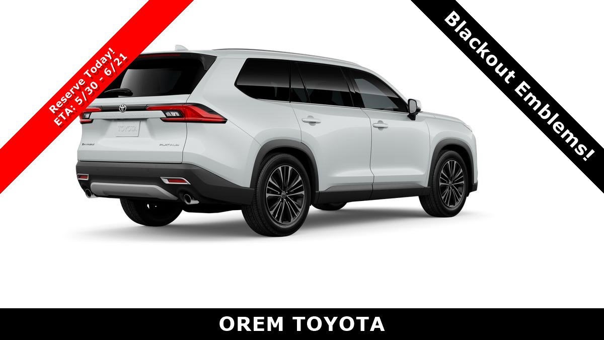 2026 Toyota Grand Highlander Hybrid Hybrid MAX Platinum