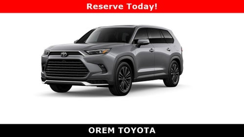 2026 Toyota Grand Highlander Hybrid Hybrid MAX Platinum