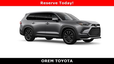 2026 Toyota Grand Highlander Hybrid Hybrid MAX Platinum