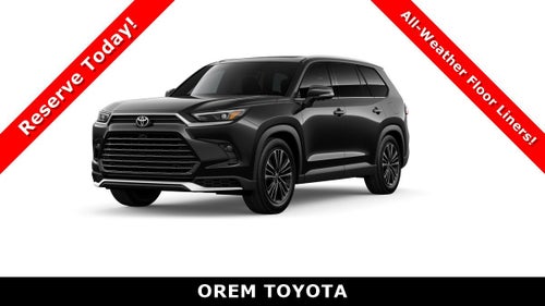 2026 Toyota Grand Highlander Hybrid Hybrid MAX Platinum