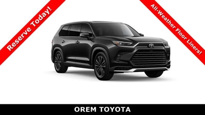 2026 Toyota Grand Highlander Hybrid Hybrid MAX Platinum