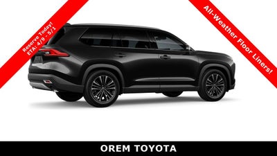 2026 Toyota Grand Highlander Hybrid Hybrid MAX Platinum