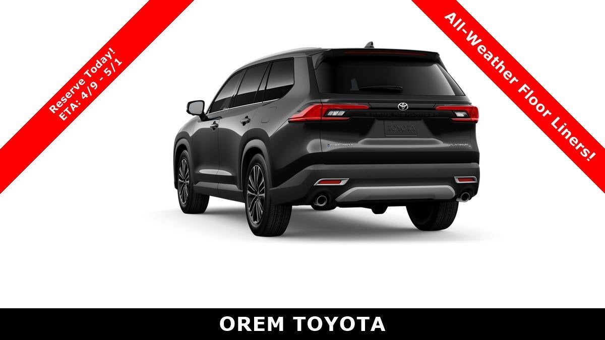 2026 Toyota Grand Highlander Hybrid Hybrid MAX Platinum