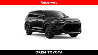 2026 Toyota Grand Highlander Hybrid Hybrid MAX Platinum