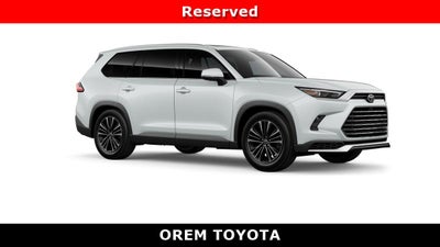 2026 Toyota Grand Highlander Hybrid Hybrid MAX Platinum