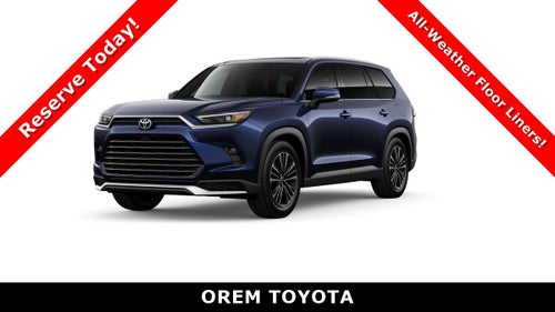 2026 Toyota Grand Highlander Hybrid Hybrid MAX Platinum