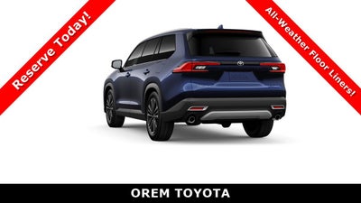 2026 Toyota Grand Highlander Hybrid Hybrid MAX Platinum