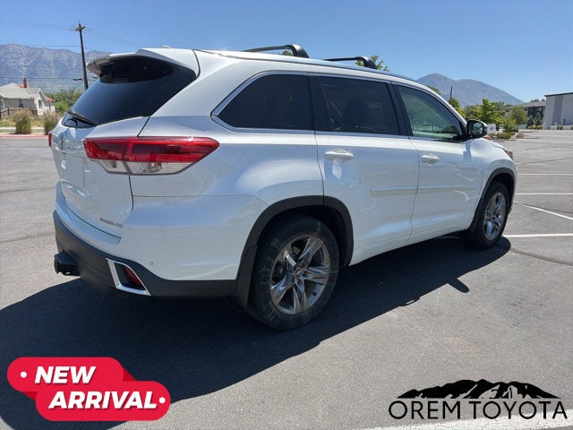 2018 Toyota Highlander Limited Platinum