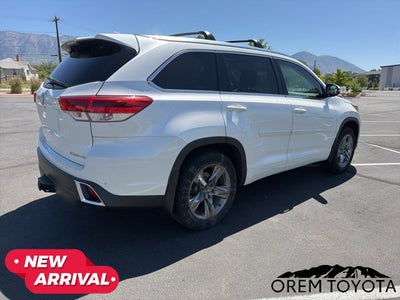 2018 Toyota Highlander Limited Platinum