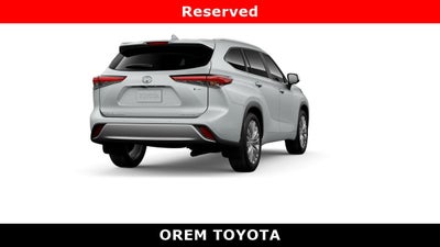 2026 Toyota Highlander Hybrid Hybrid Platinum