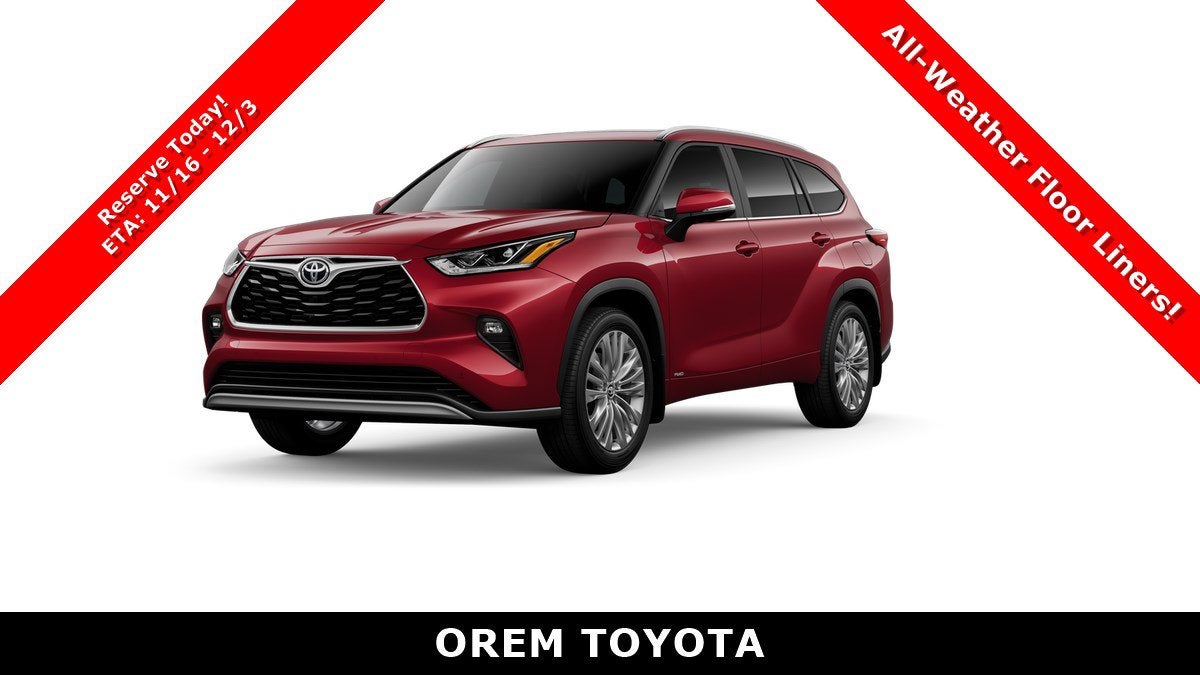 2026 Toyota Highlander Hybrid Hybrid Platinum