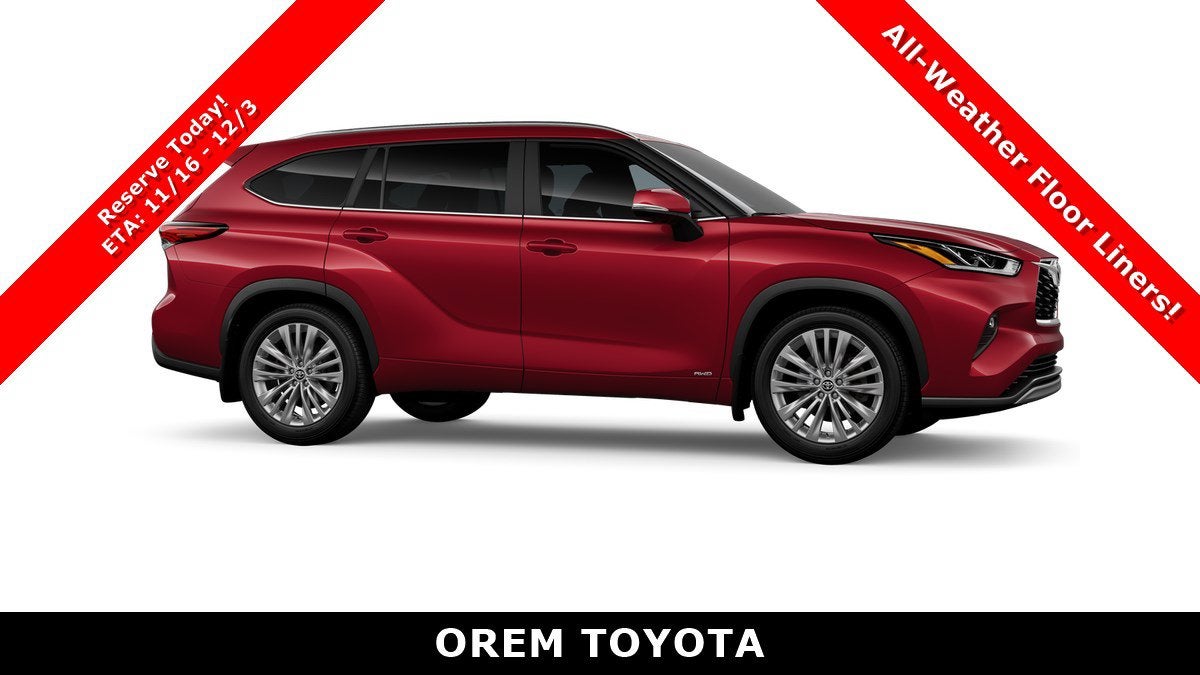 2026 Toyota Highlander Hybrid Hybrid Platinum
