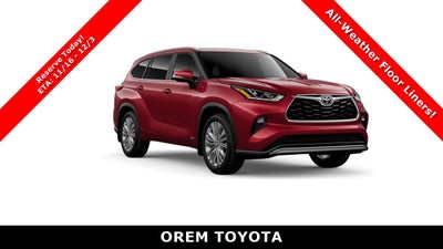 2026 Toyota Highlander Hybrid Hybrid Platinum