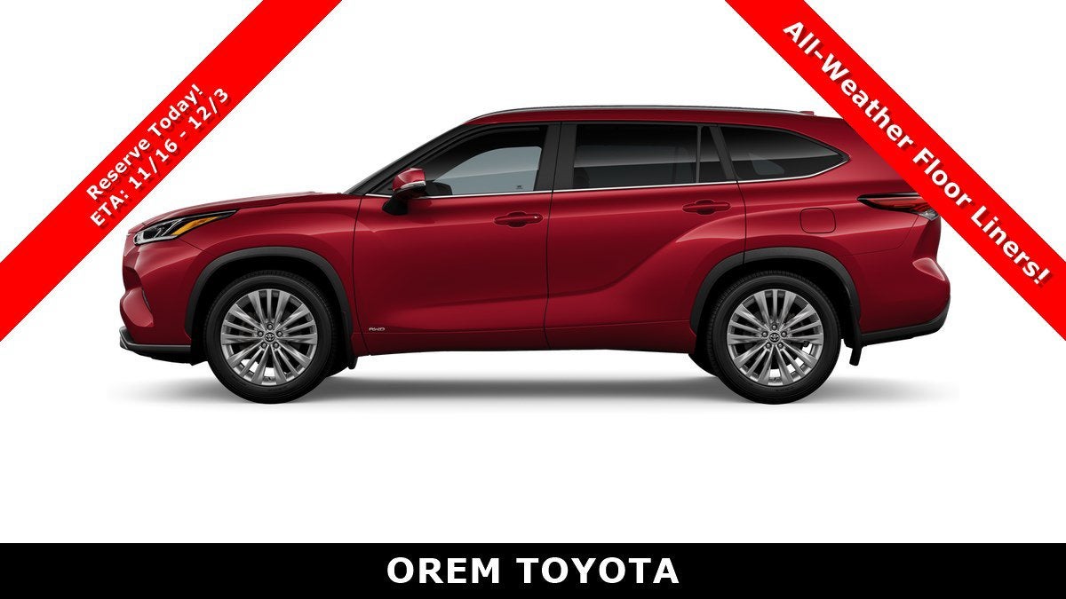 2026 Toyota Highlander Hybrid Hybrid Platinum