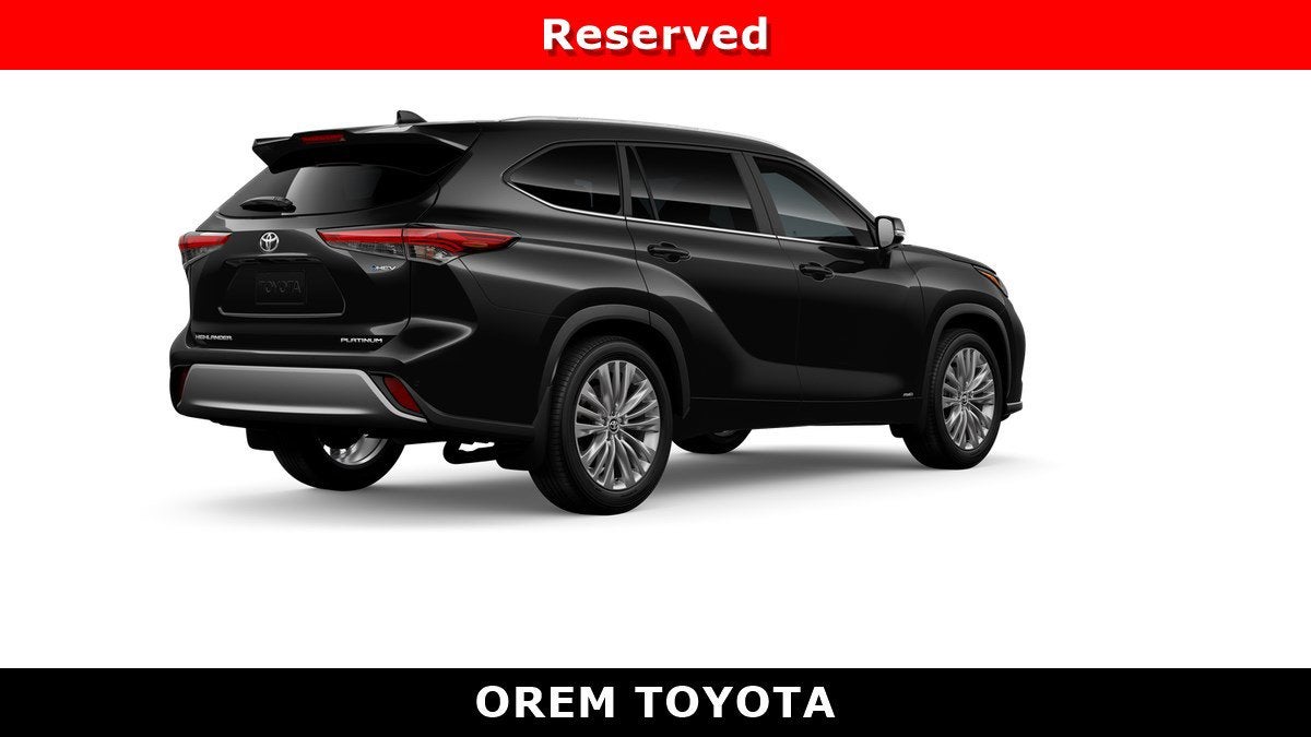 2026 Toyota Highlander Hybrid Hybrid Platinum