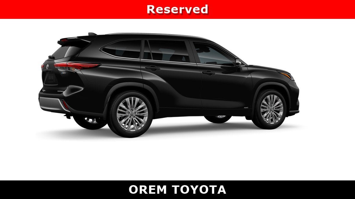 2026 Toyota Highlander Hybrid Hybrid Platinum