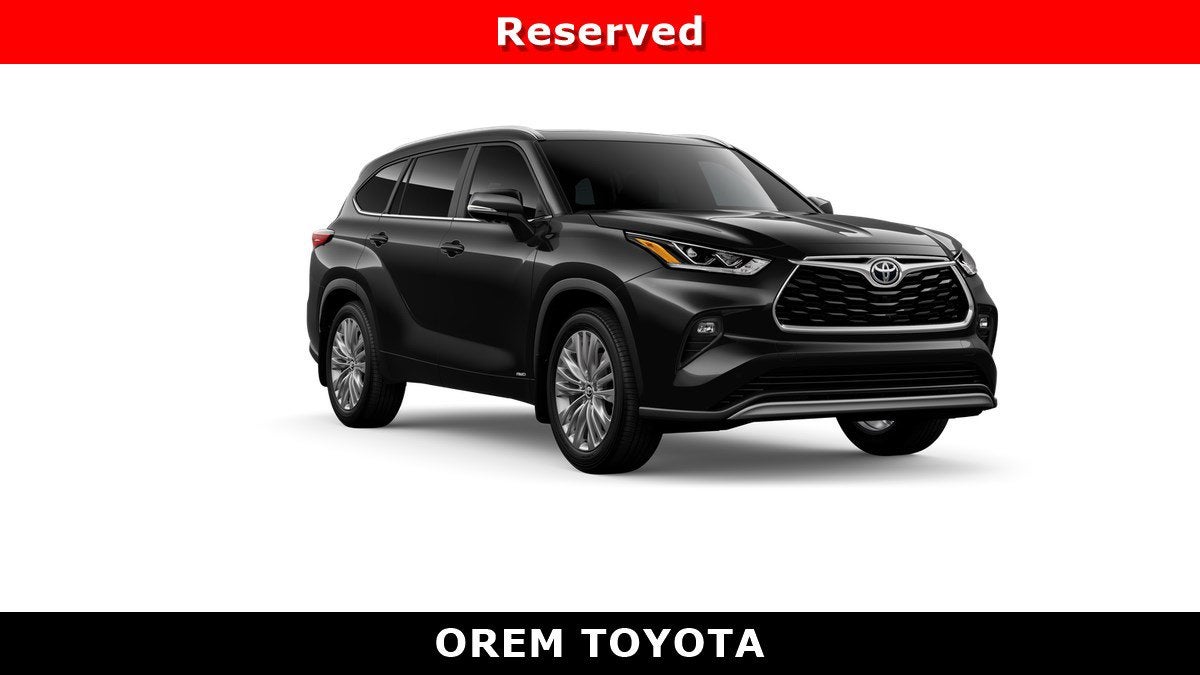 2026 Toyota Highlander Hybrid Hybrid Platinum