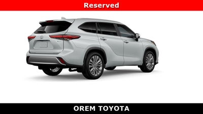 2026 Toyota Highlander Hybrid Hybrid Platinum