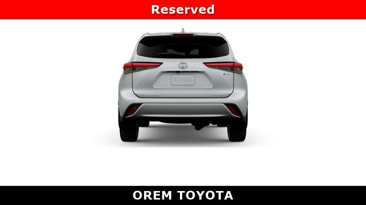 2026 Toyota Highlander Hybrid Hybrid Platinum