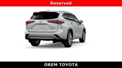 2026 Toyota Highlander Hybrid Hybrid Platinum