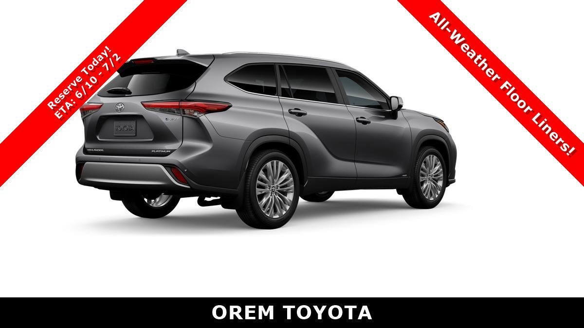 2026 Toyota Highlander Hybrid Hybrid Platinum