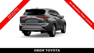 2026 Toyota Highlander Hybrid Hybrid Platinum