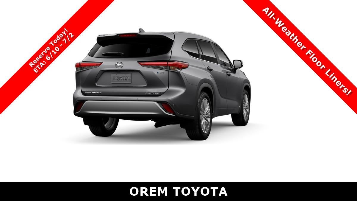 2026 Toyota Highlander Hybrid Hybrid Platinum