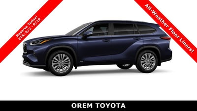 2026 Toyota Highlander Hybrid Hybrid Platinum