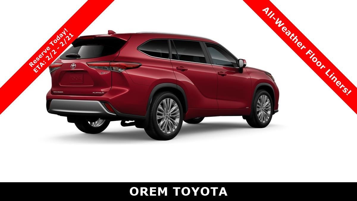 2026 Toyota Highlander Hybrid Hybrid Platinum