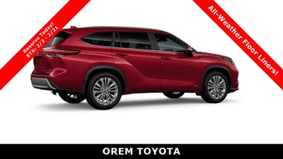 2026 Toyota Highlander Hybrid Hybrid Platinum